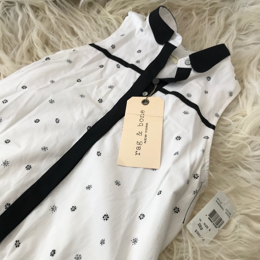 RAG & BONE Printed Mini Dress - Picture 4 of 7